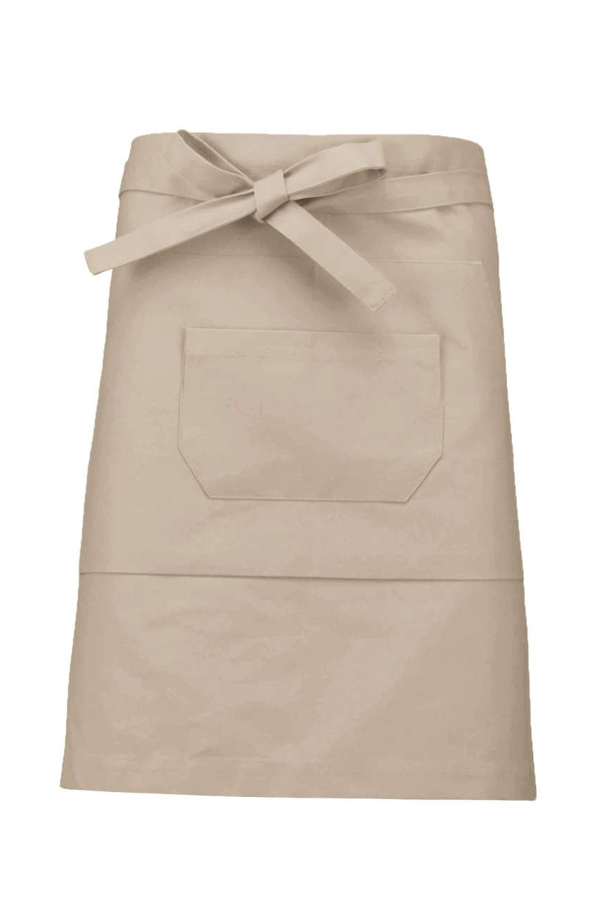 COTTON MID-LENGTH APRON