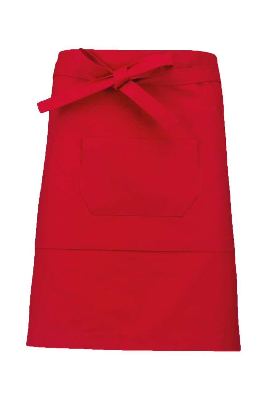COTTON MID-LENGTH APRON