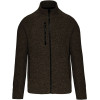 MEN'S FULL ZIP HEATHER JACKET