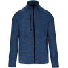 MEN'S FULL ZIP HEATHER JACKET