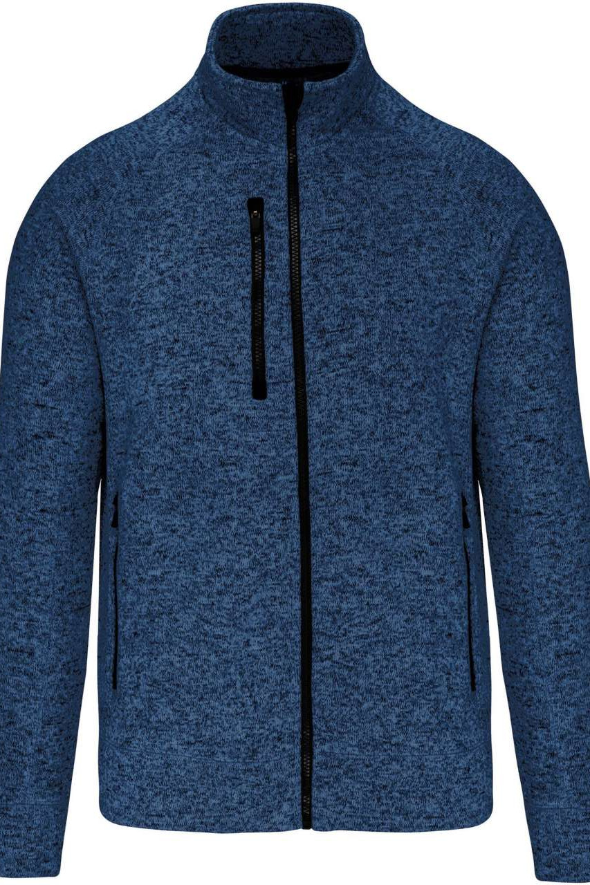 MEN'S FULL ZIP HEATHER JACKET