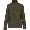 LADIES' FULL ZIP HEATHER JACKET