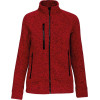 LADIES' FULL ZIP HEATHER JACKET