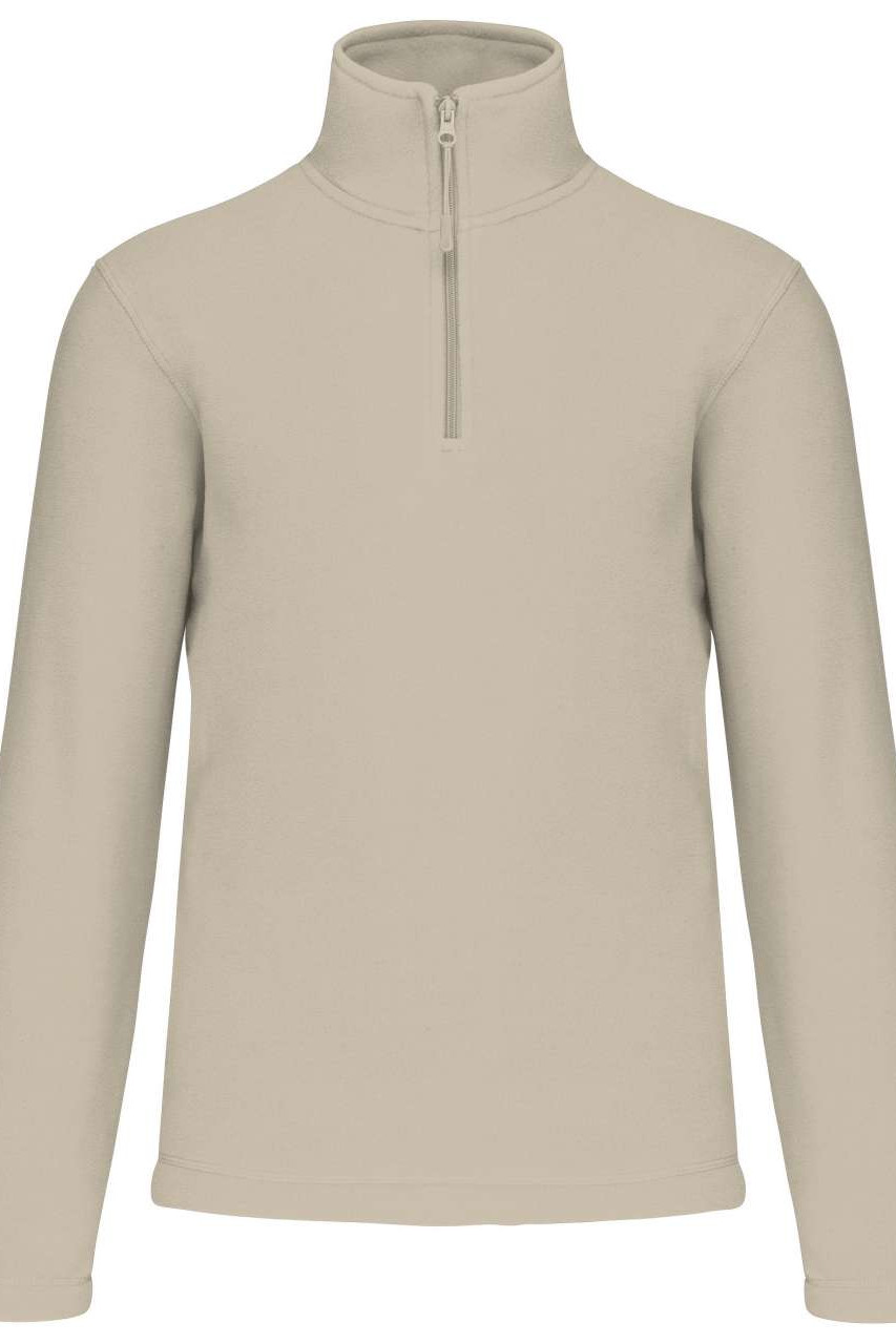 ENZO - ZIP NECK MICROFLEECE JACKET