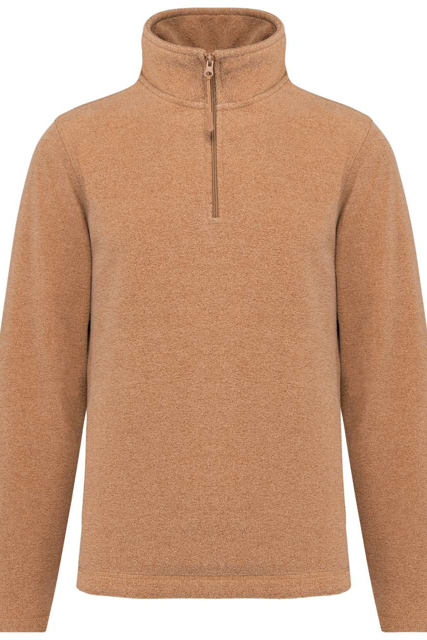 ENZO - ZIP NECK MICROFLEECE JACKET