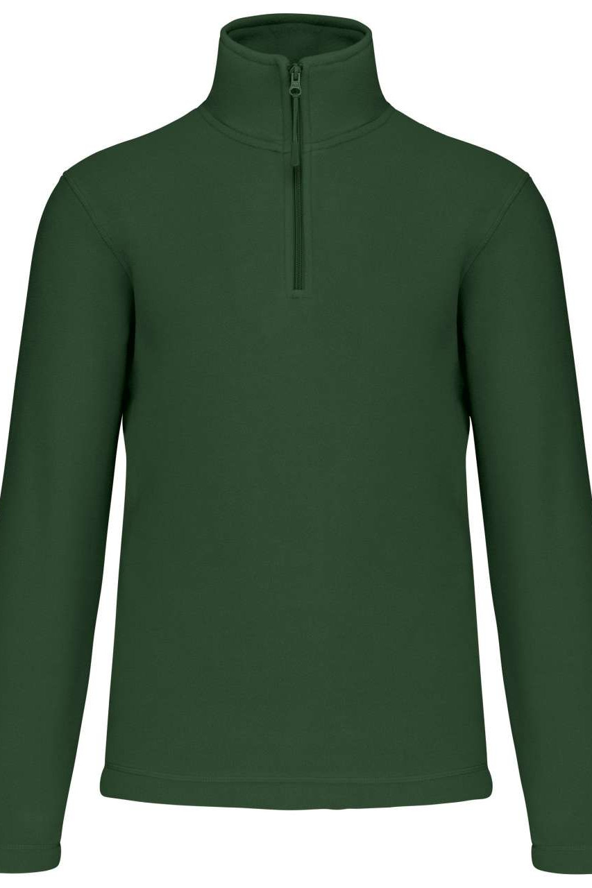 ENZO - ZIP NECK MICROFLEECE JACKET