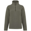 ENZO - ZIP NECK MICROFLEECE JACKET