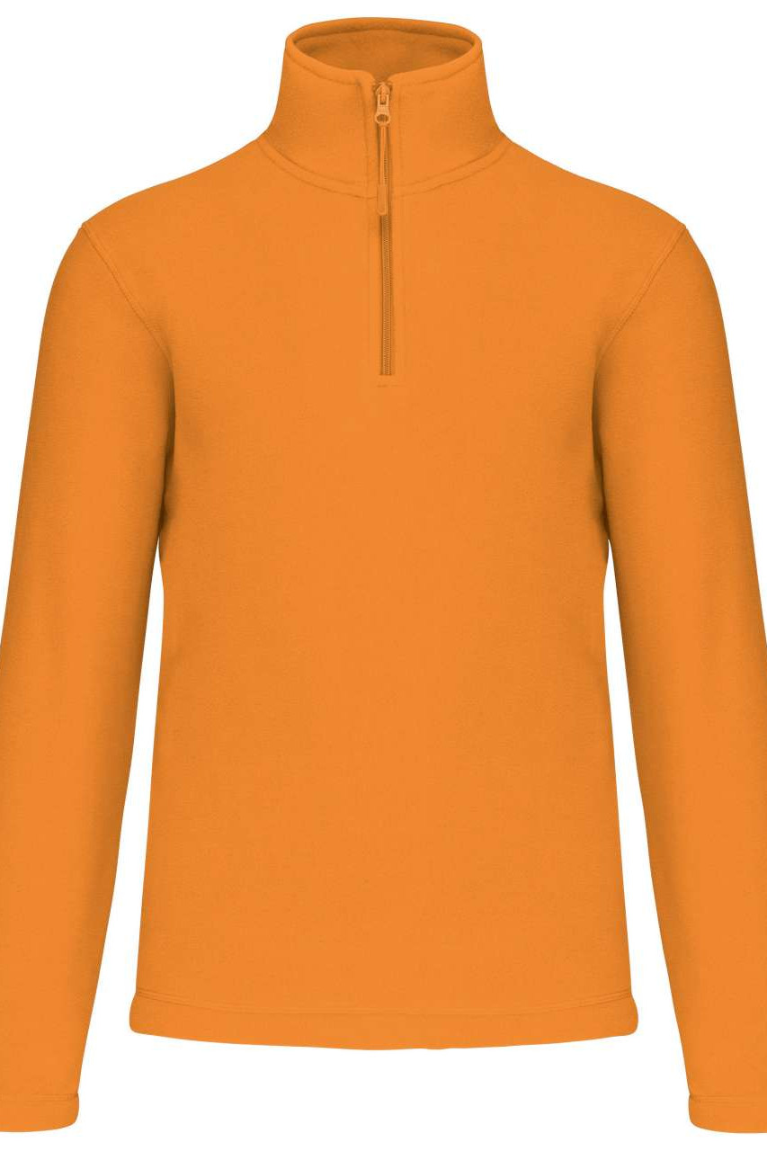 ENZO - ZIP NECK MICROFLEECE JACKET