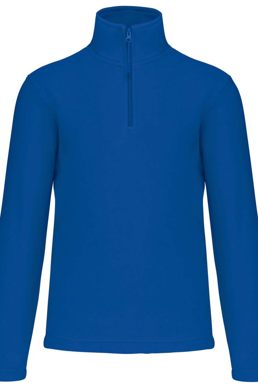 ENZO - ZIP NECK MICROFLEECE JACKET