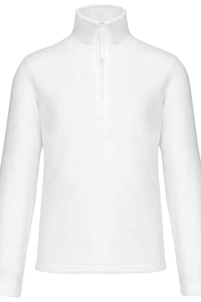ENZO - ZIP NECK MICROFLEECE JACKET