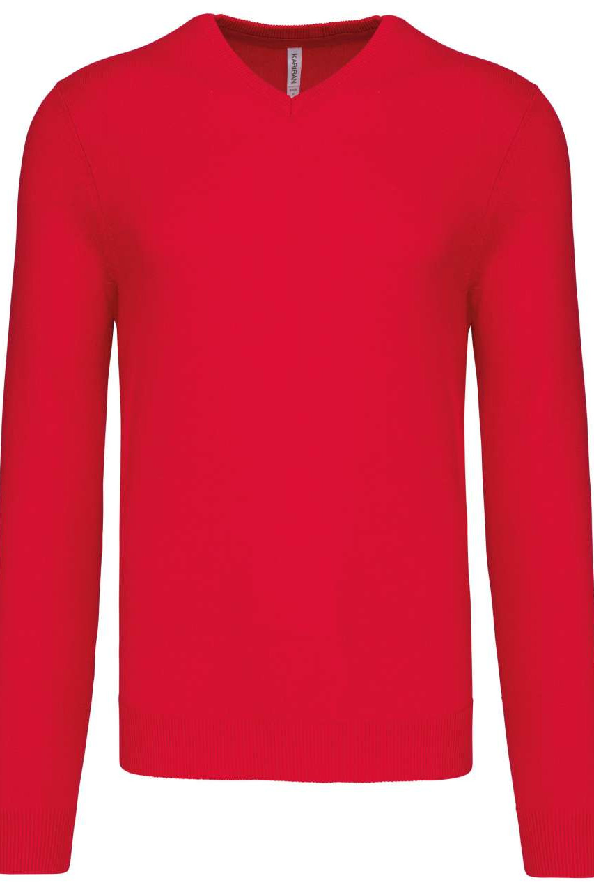 MEN’S V-NECK JUMPER