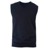MEN'S SLEEVELESS V-NECK JUMPER