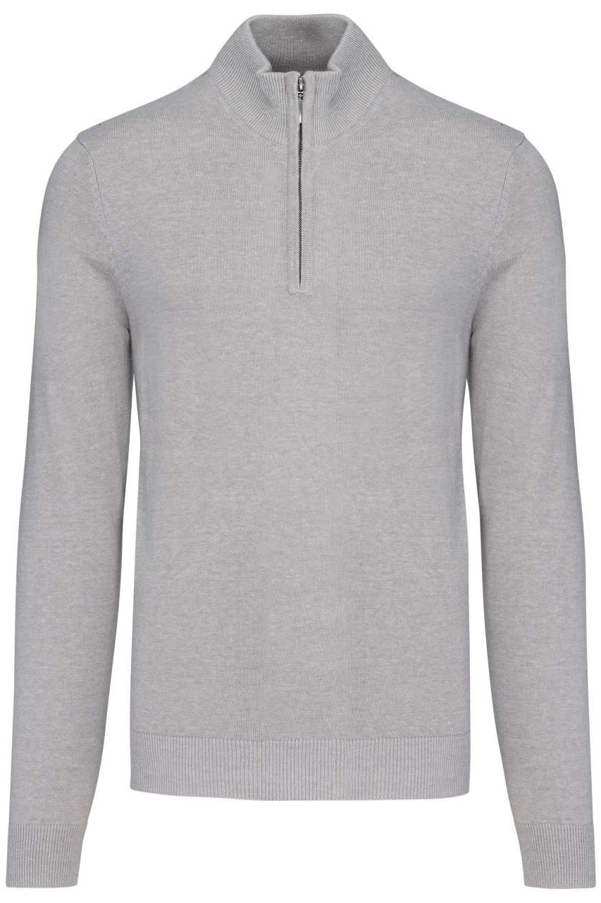 MEN'S ZIP NECK JUMPER