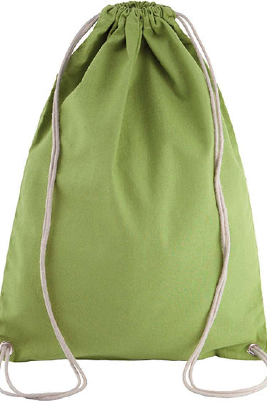 COTTON DRAWSTRING BACKPACK