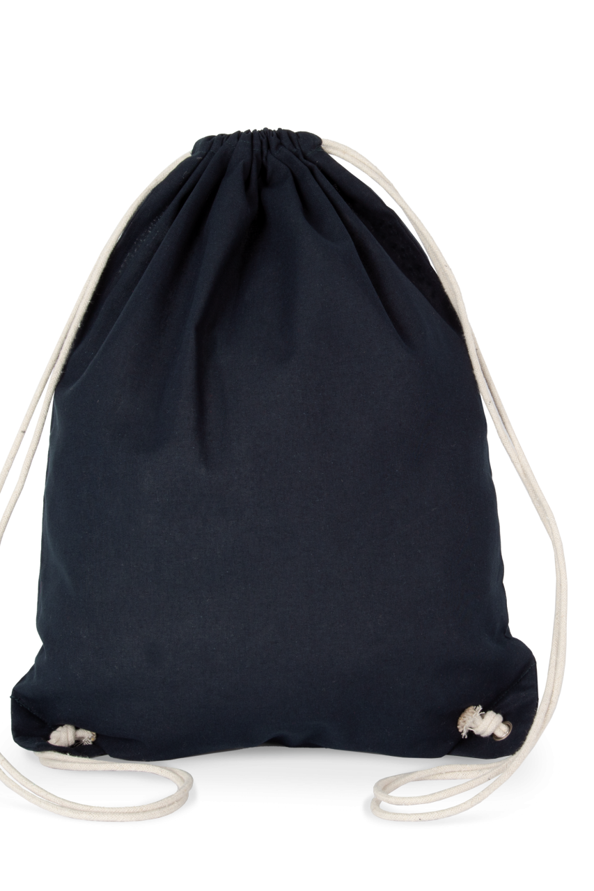 COTTON DRAWSTRING BACKPACK