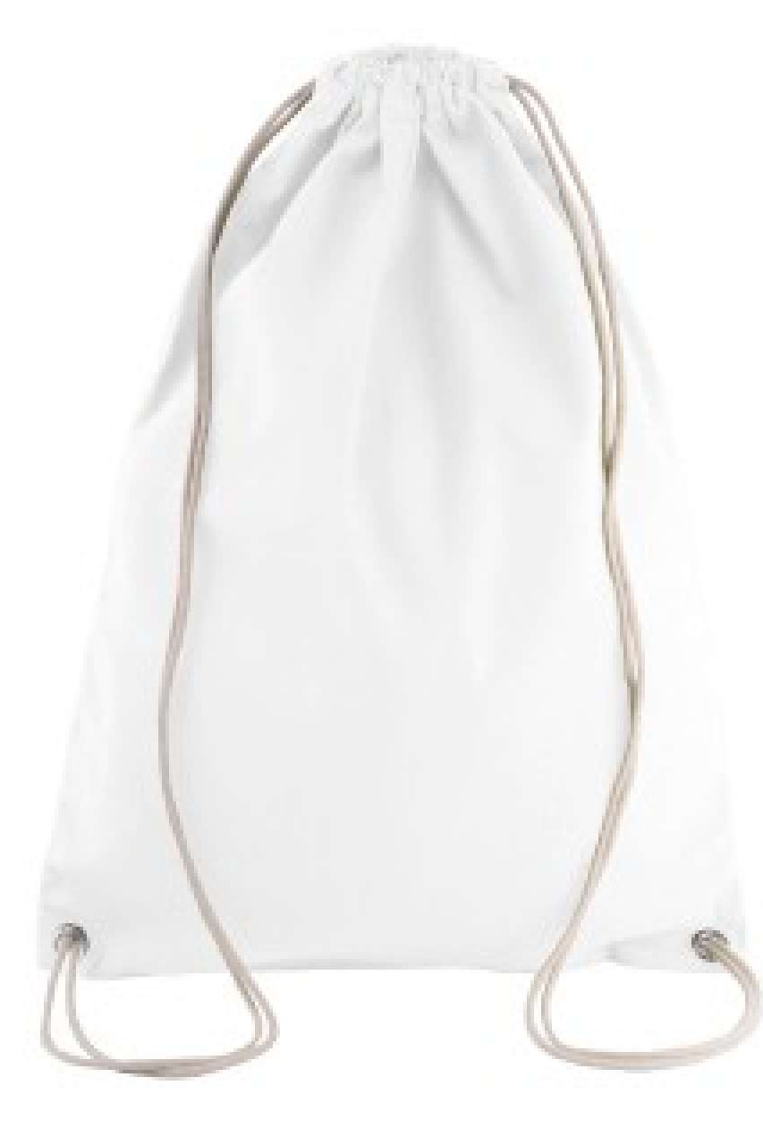 COTTON DRAWSTRING BACKPACK
