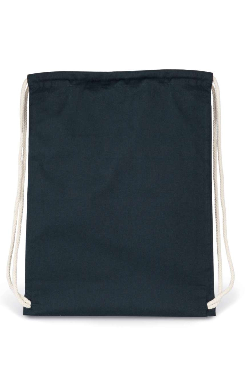 ORGANIC COTTON BACKPACK WITH DRAWSTRING CARRY HANDLES