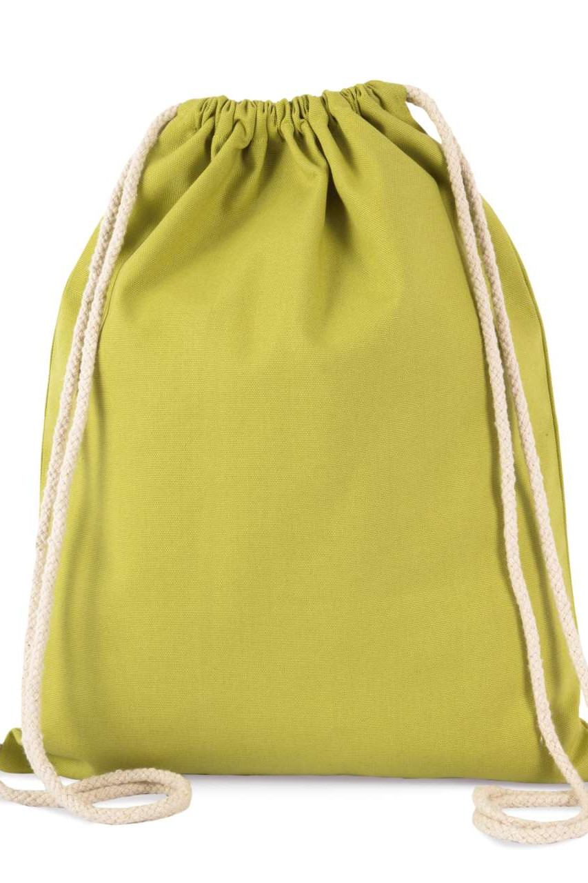 DRAWSTRING BAG WITH THICK STRAPS