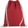 DRAWSTRING BAG WITH THICK STRAPS