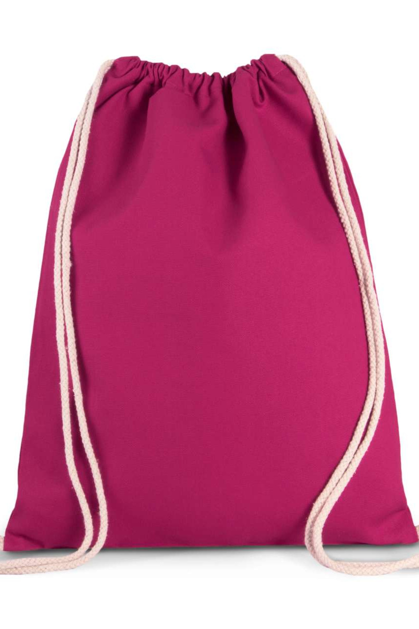 DRAWSTRING BAG WITH THICK STRAPS