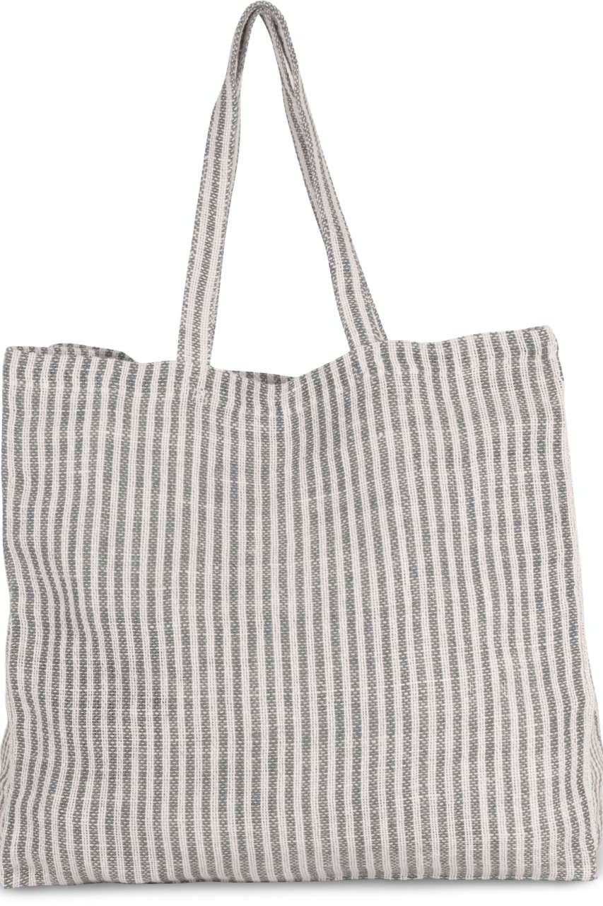 JUCO STRIPED SHOPPER BAG