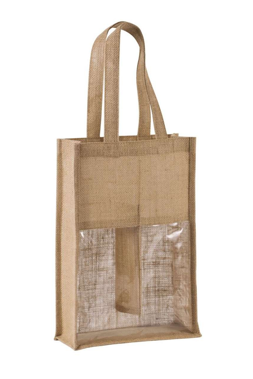 JUTE BOTTLE BAG