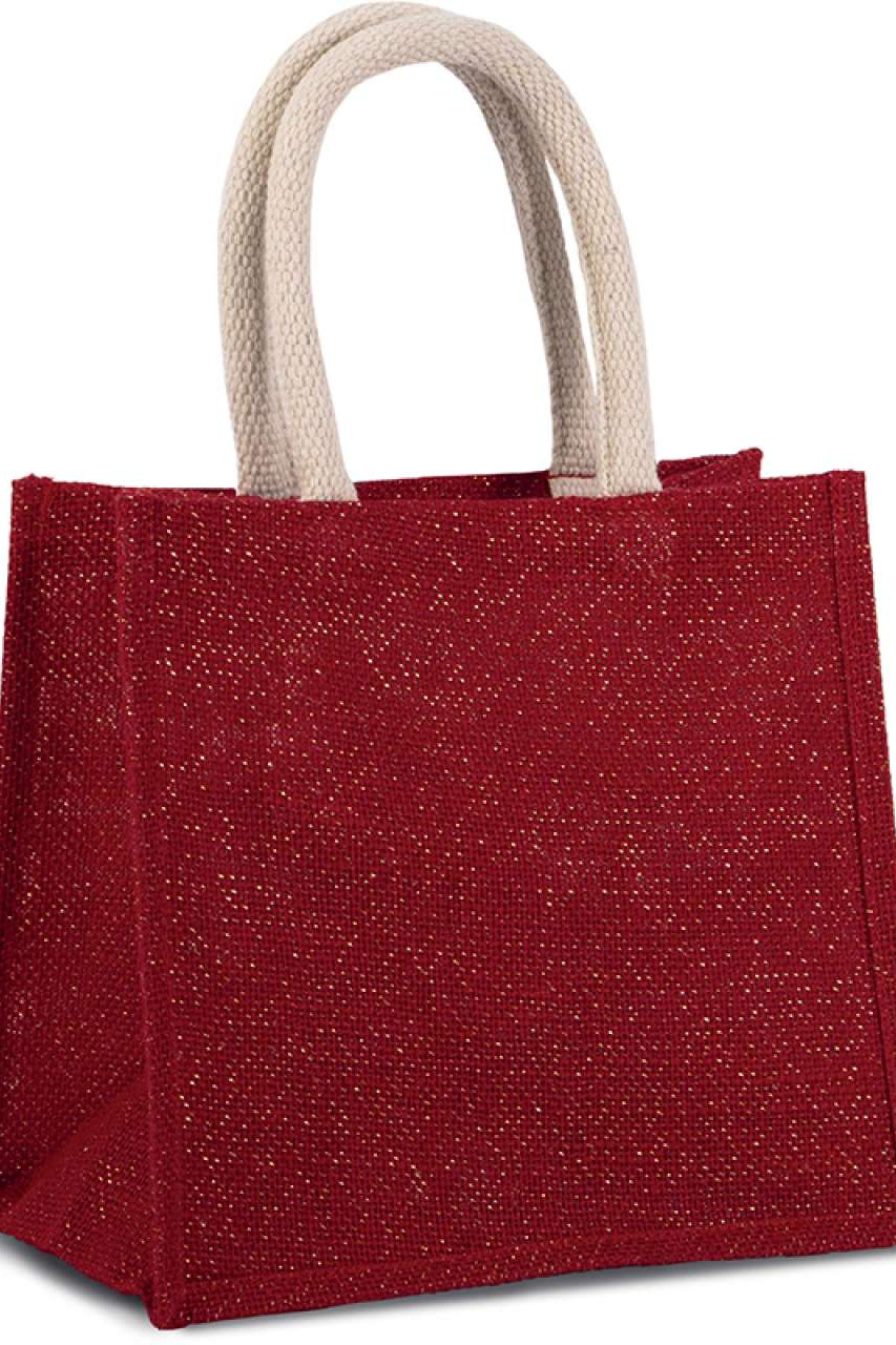 JUTE CANVAS TOTE - MEDIUM