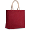 JUTE CANVAS TOTE - LARGE