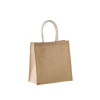 JUTE CANVAS TOTE - LARGE