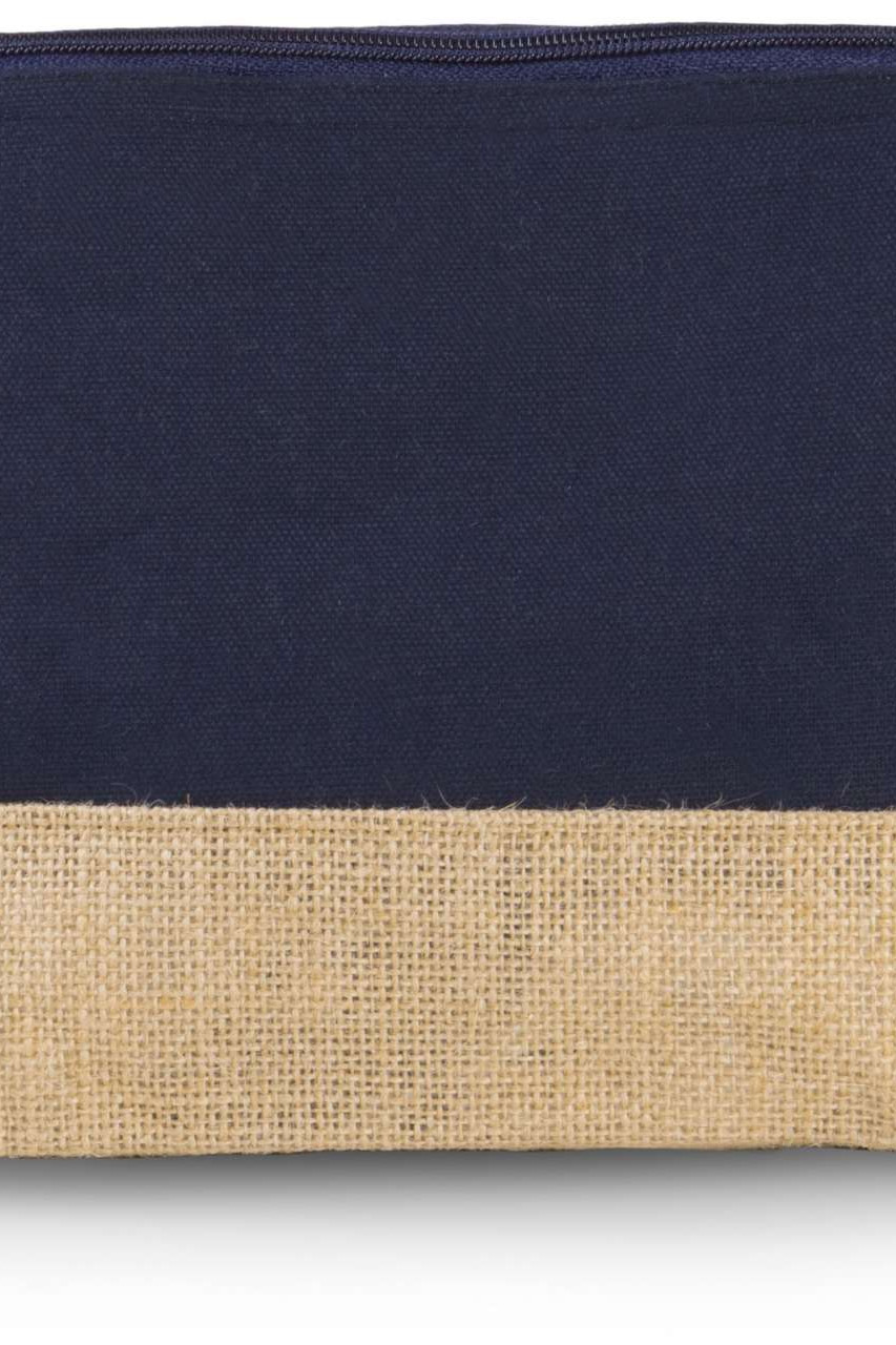CANVAS & JUTE POUCH