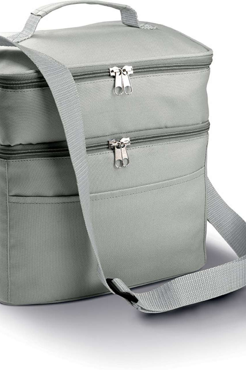 DOUBLE COMPARTMENT COOLER BAG