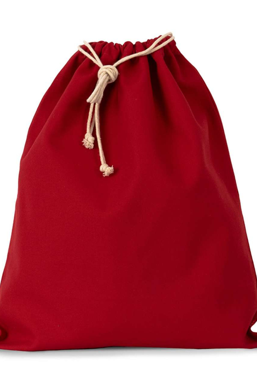 COTTON BAG WITH DRAWCORD CLOSURE - LARGE SIZE