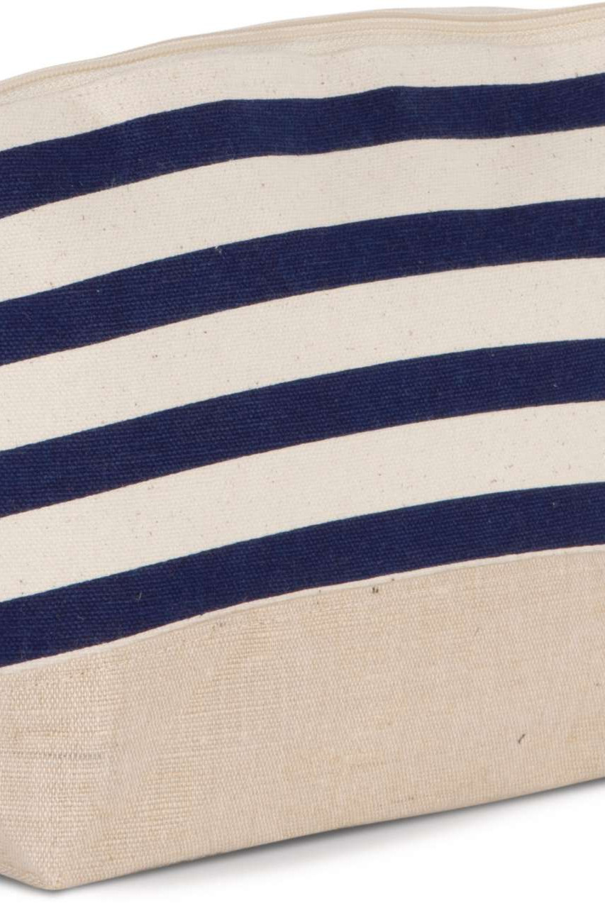 NAUTICAL PRINT ACCESSORIES POUCH