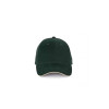 CAP WITH CONTRASTING SANDWICH PEAK - 6PANELS