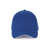 CAP WITH CONTRASTING SANDWICH PEAK - 6PANELS