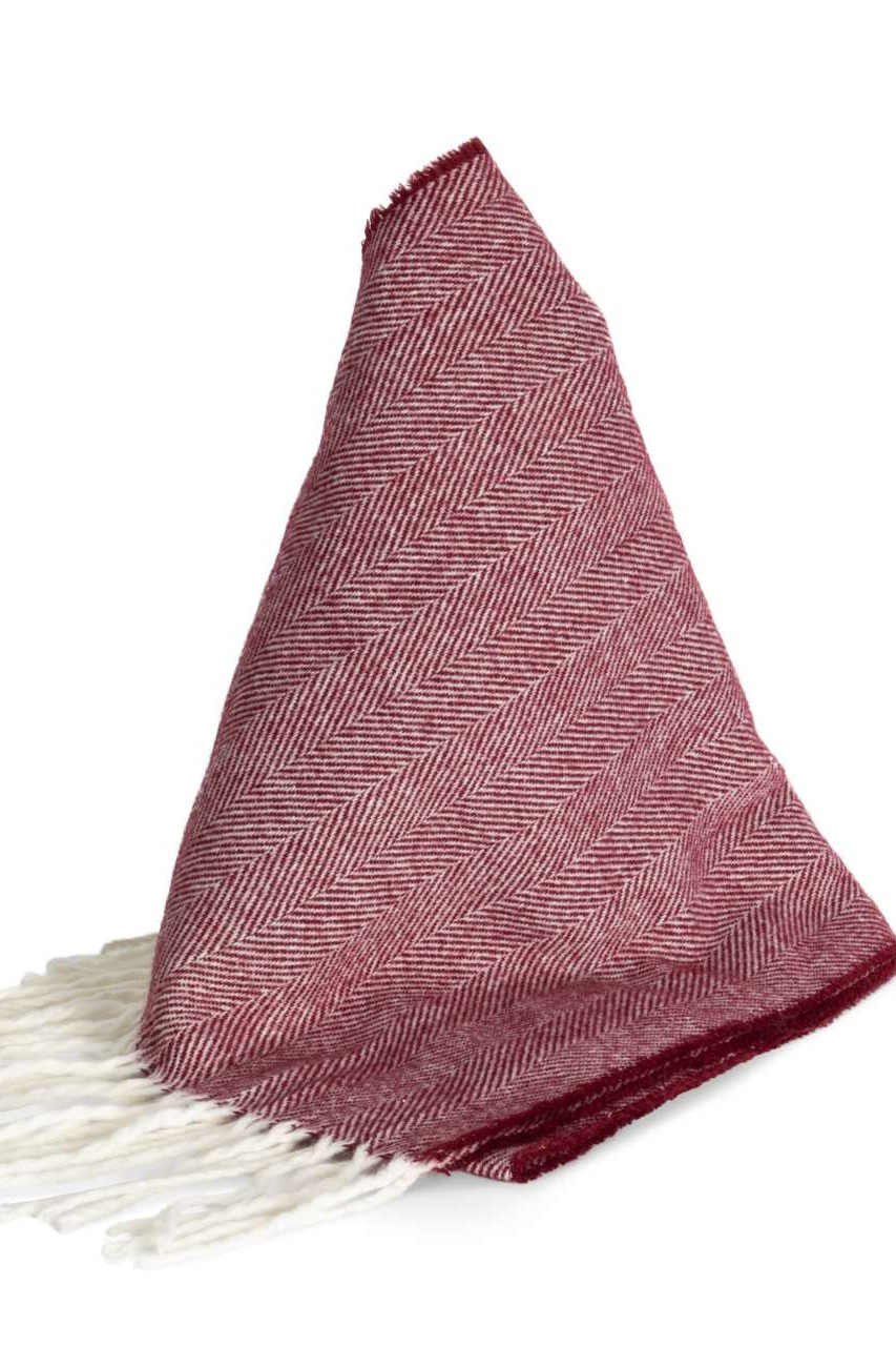 FRINGED SCARF