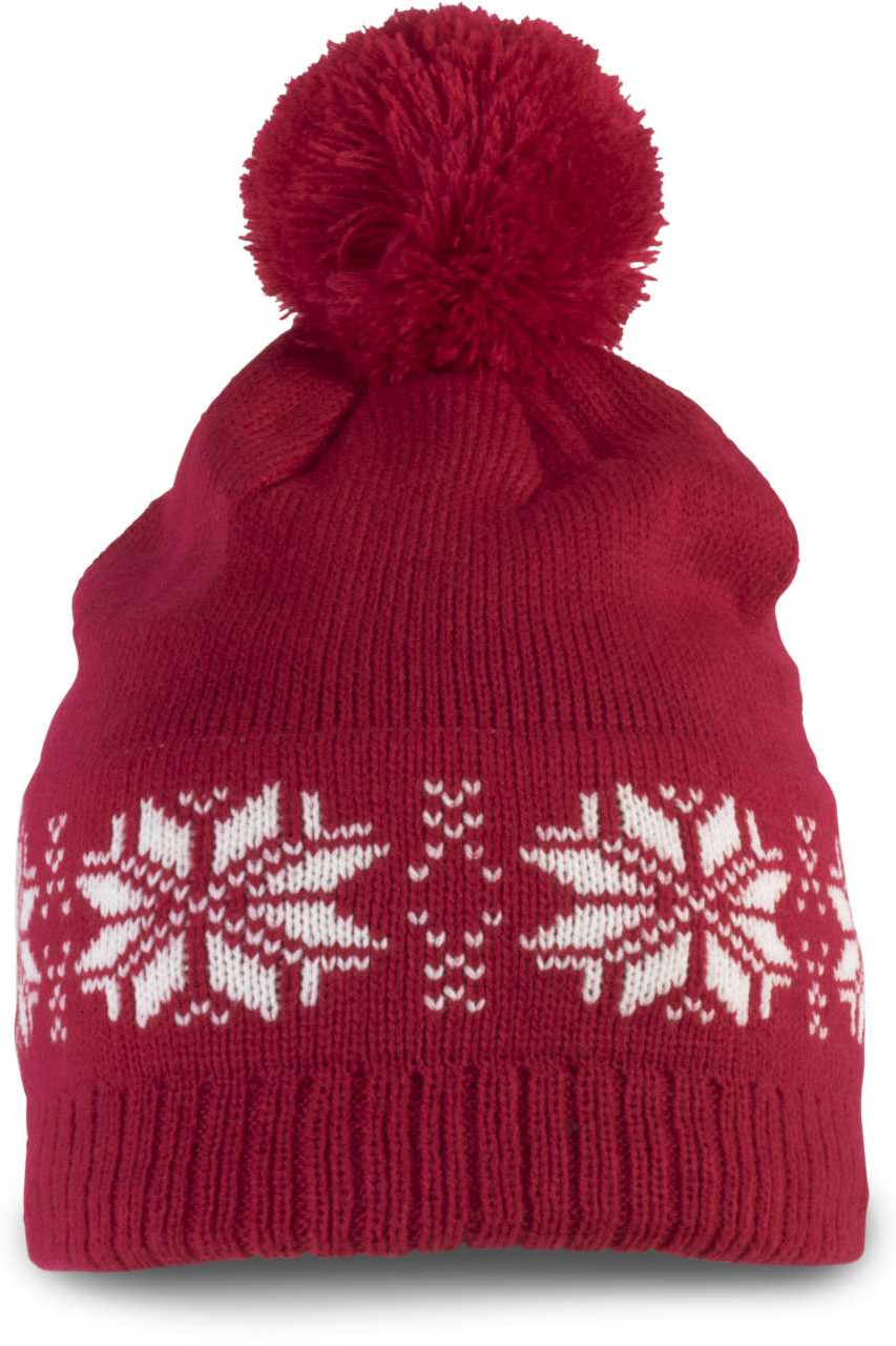 FAIR ISLE KNIT BEANIE
