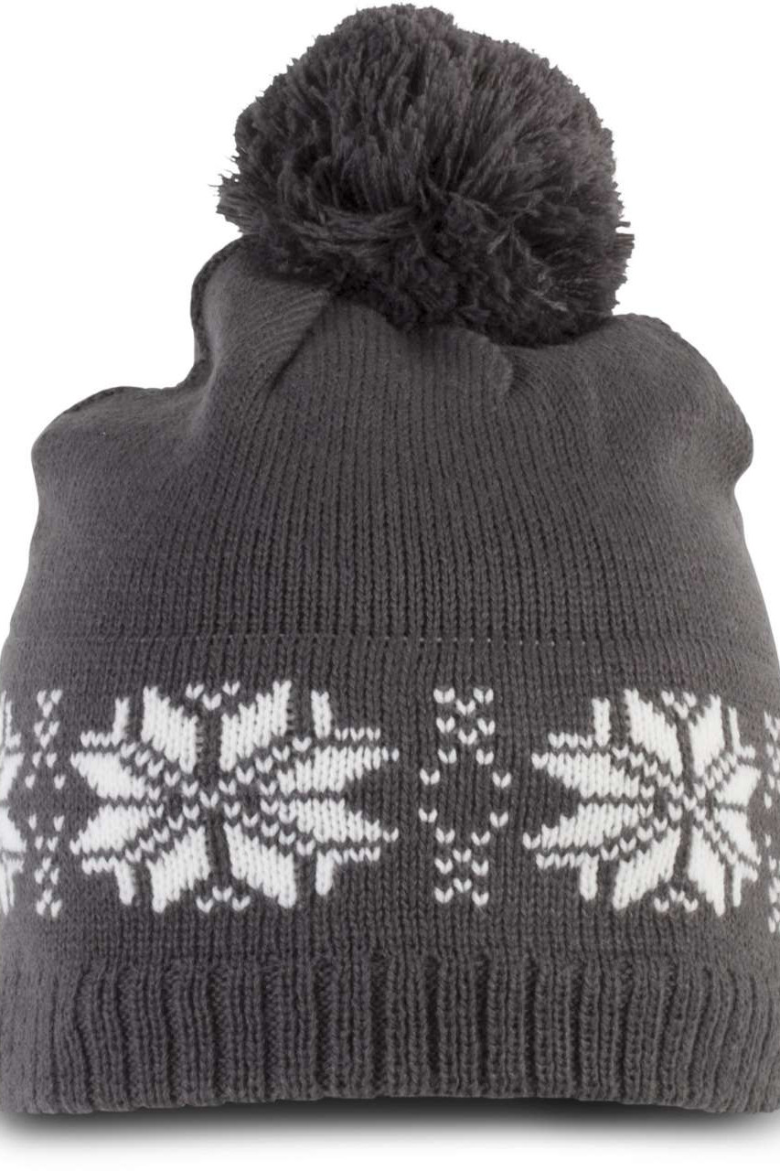 FAIR ISLE KNIT BEANIE