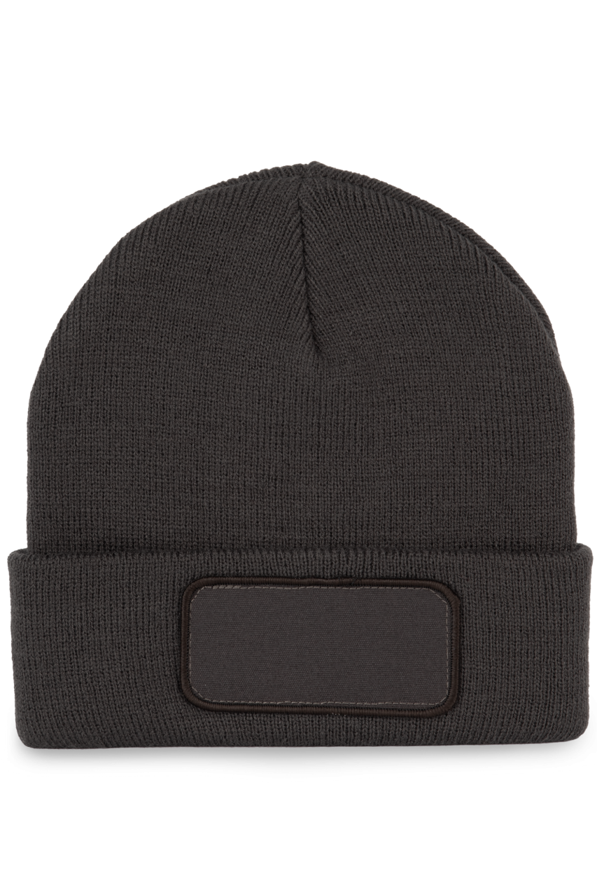 BEANIE WITH PATCH