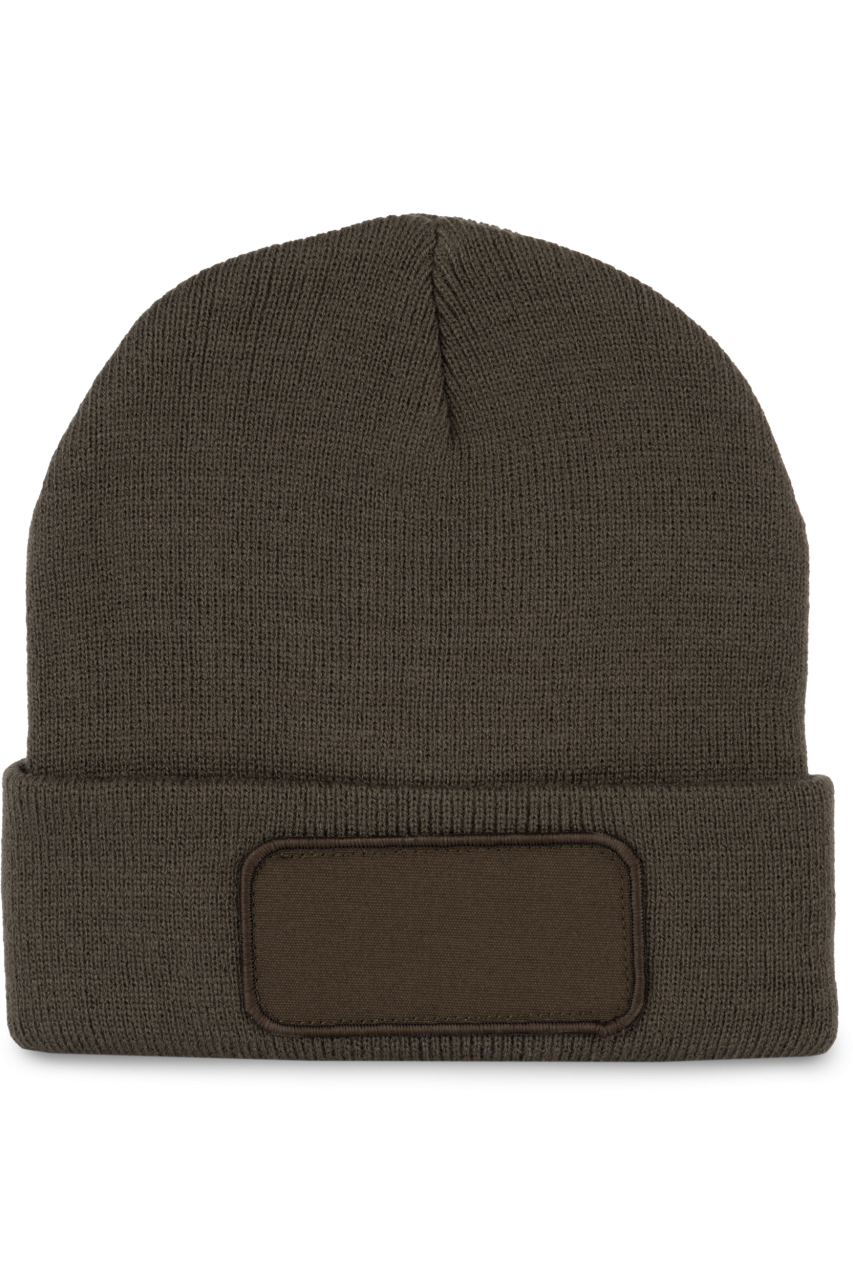 BEANIE WITH PATCH
