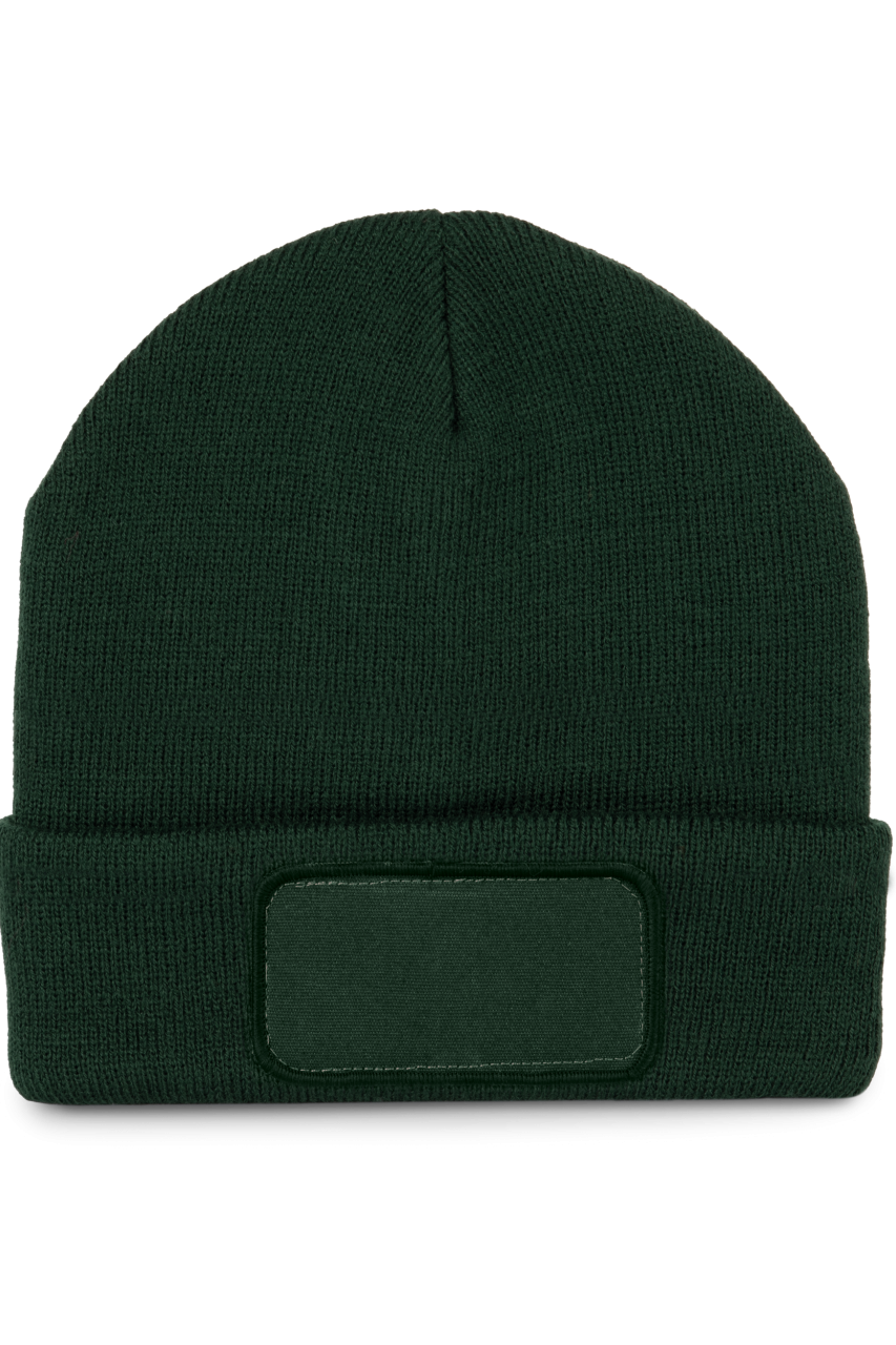 BEANIE WITH PATCH