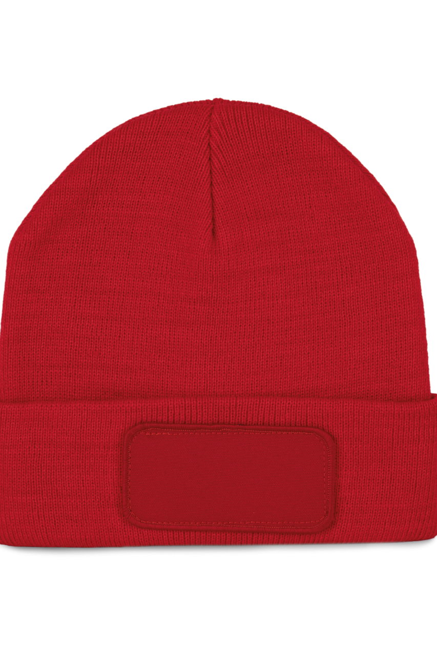 BEANIE WITH PATCH