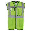 COMFORT EXECUTIVE SAFETY VEST "HAMBURG" - MULTIFUNCTIONAL WITH POCKETS