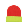 TWO-TONE KNITTED HAT - METZ