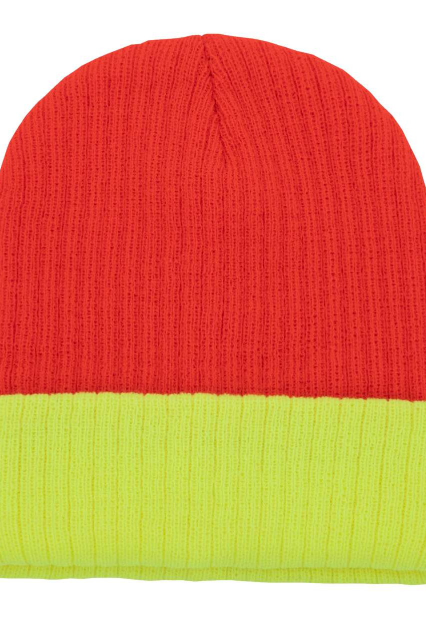 TWO-TONE KNITTED HAT - METZ