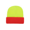 TWO-TONE KNITTED HAT - METZ