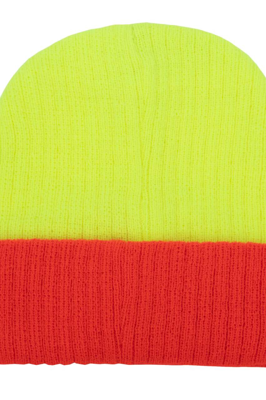 TWO-TONE KNITTED HAT - METZ