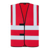 SAFETY / FUNCTIONAL VEST "HANNOVER" - FOUR REFLECTIVE STRIPES
