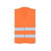 BASIC SAFETY VEST FOR PRINT "KARLSRUHE" - 2 VELCRO