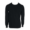 MEN’S CREW NECK FINE GAUGE COTTON PULLOVER